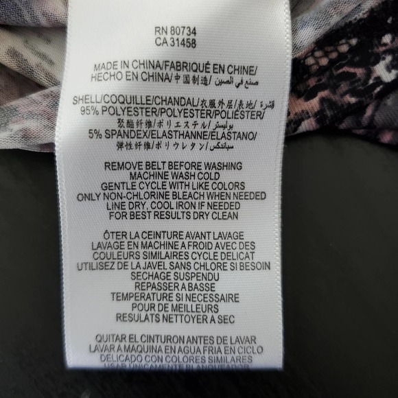 BCBGMaxazria Faux Wrap Sheath Dress S - Picture 7 of 7